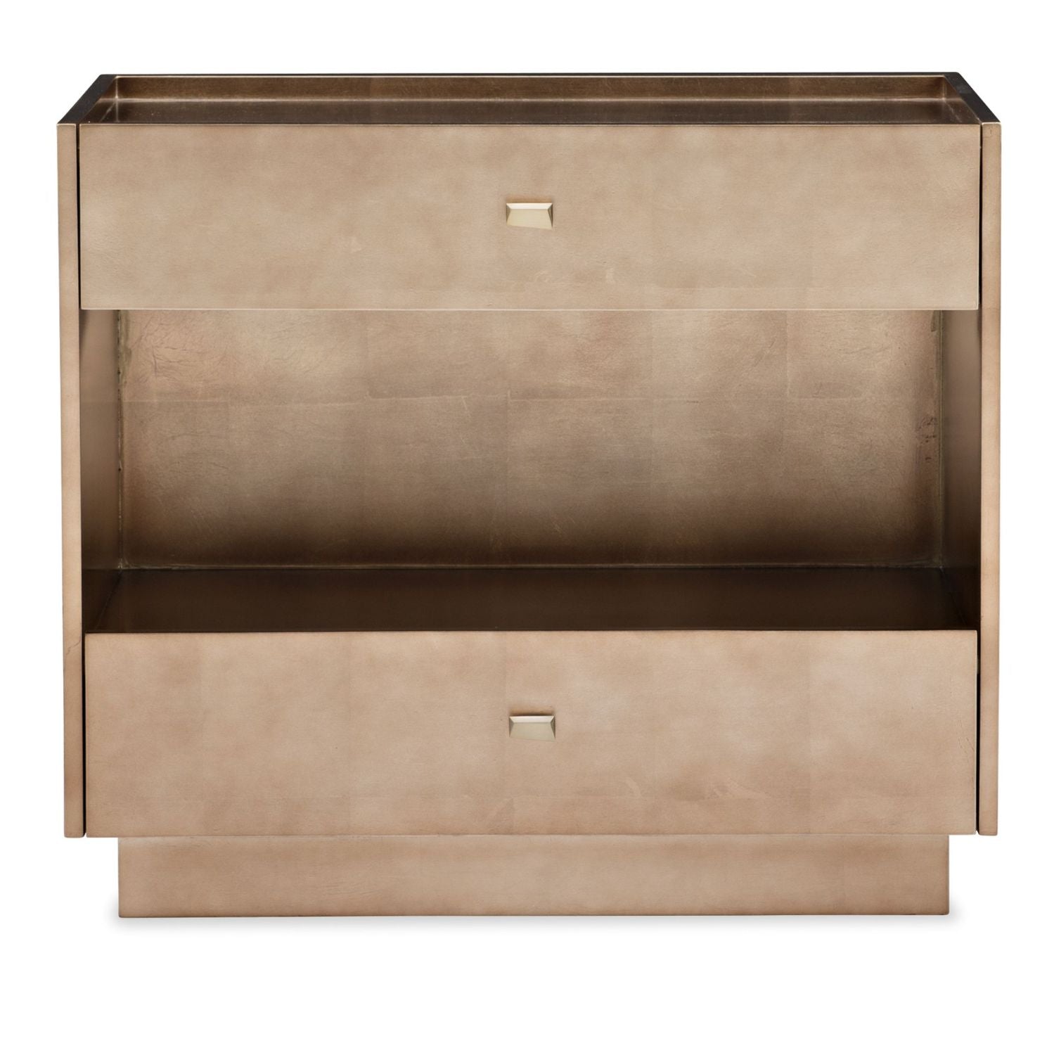 Product photograph of Caracole Modern Edge Perimeter Bedside Table from Olivia's.