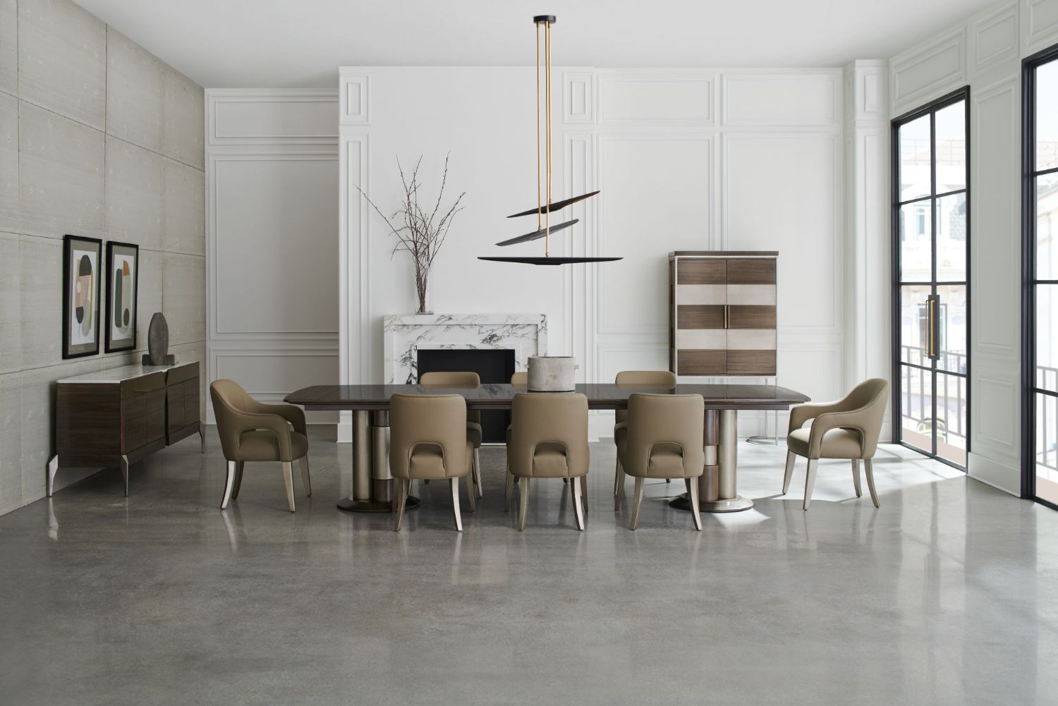 Product photograph of Caracole La Moda Dining Table from Olivia's.
