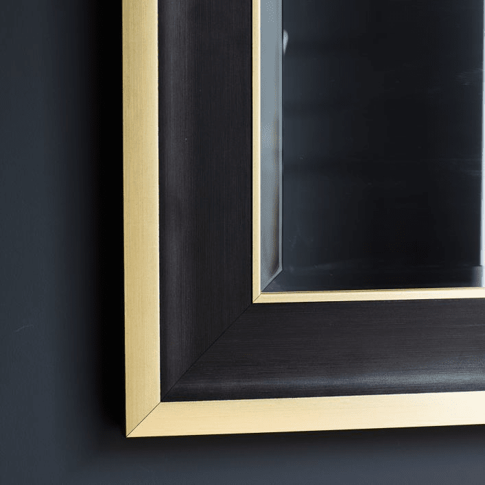 Product photograph of Gallery Interiors Edmonton Rectangle Mirror from Olivia's.