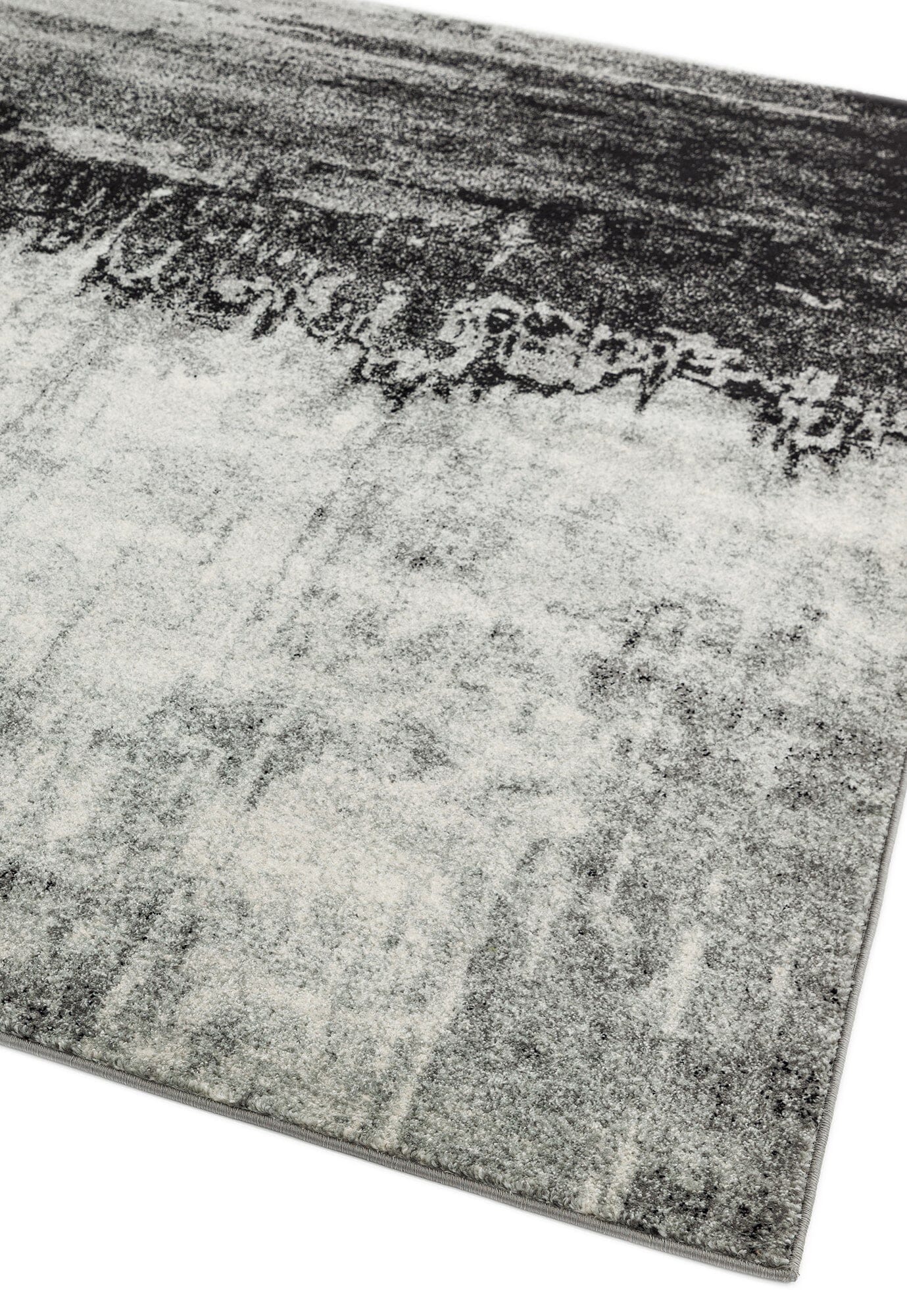 Product photograph of Asiatic Carpets Nova Machine Woven Rug Distress Grey - 160 X 230cm from Olivia's.