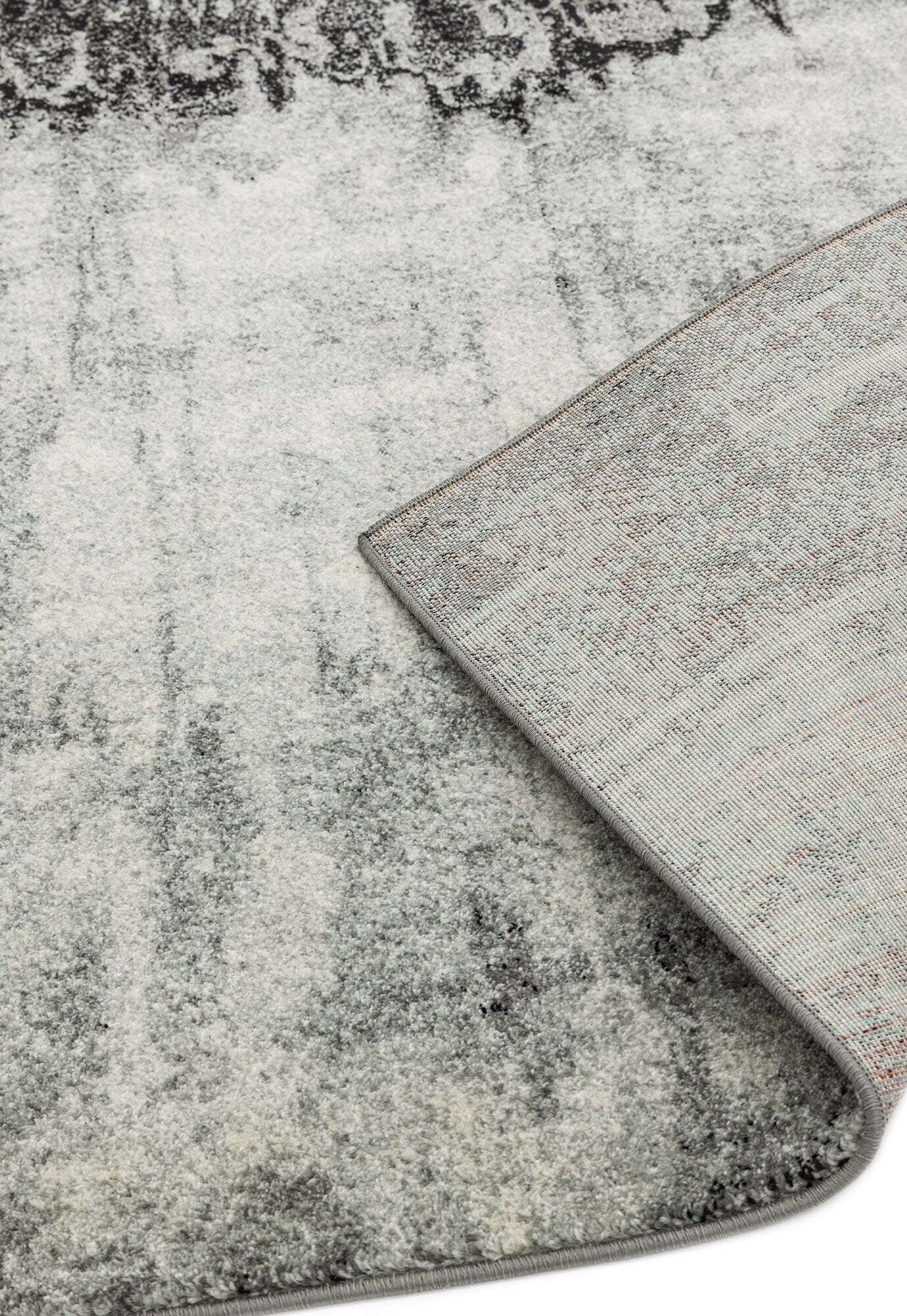 Product photograph of Asiatic Carpets Nova Machine Woven Rug Distress Grey - 160 X 230cm from Olivia's.