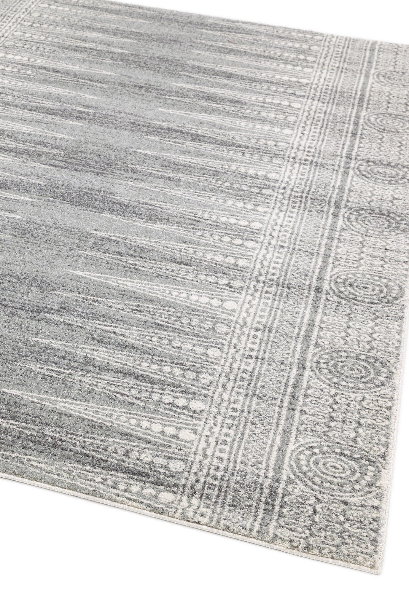 Asiatic Carpets Nova Machine Woven Rug Weave Grey - 200 x 290cm