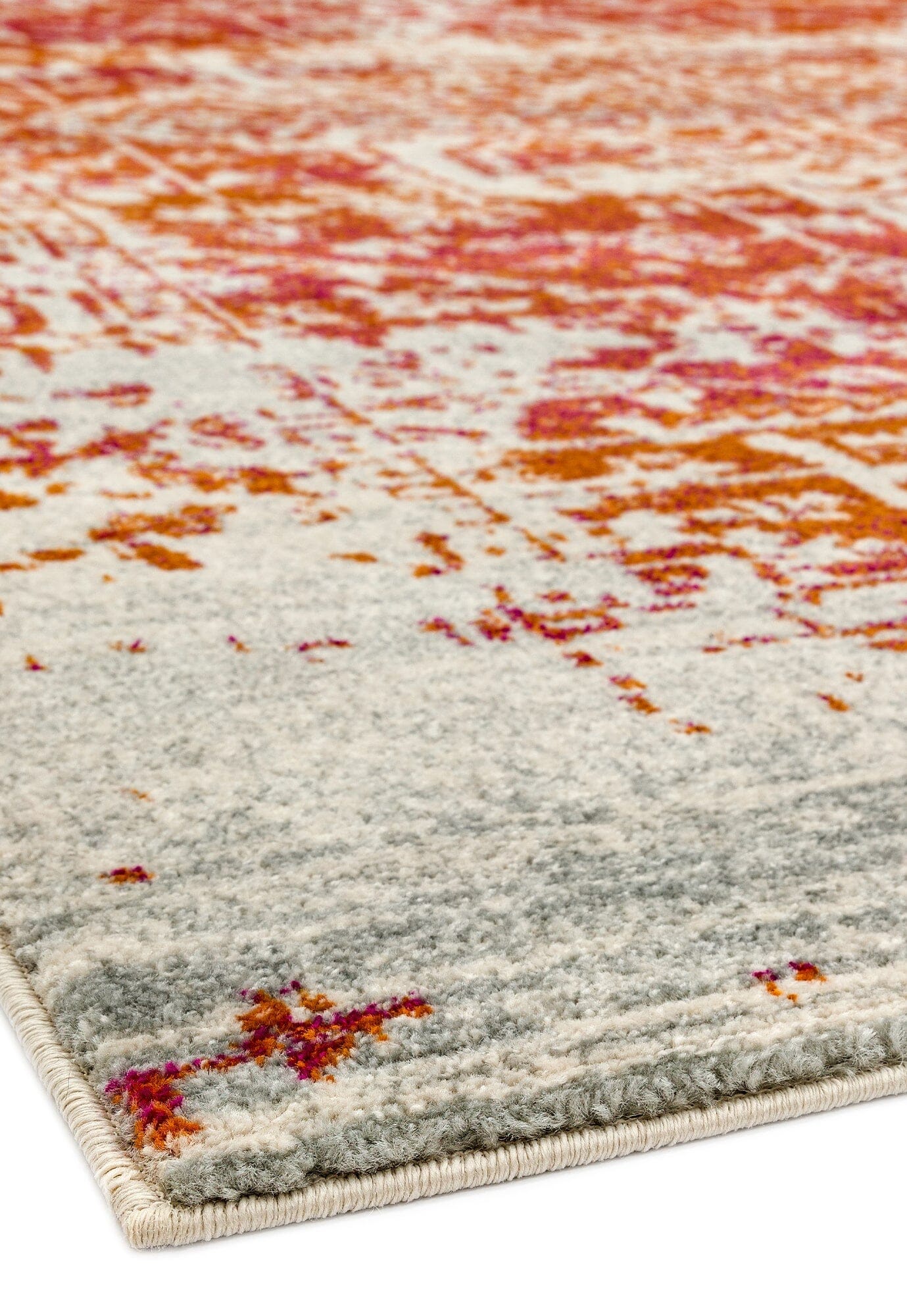 Product photograph of Asiatic Carpets Nova Machine Woven Rug Antique Orange - 160 X 230cm from Olivia's.