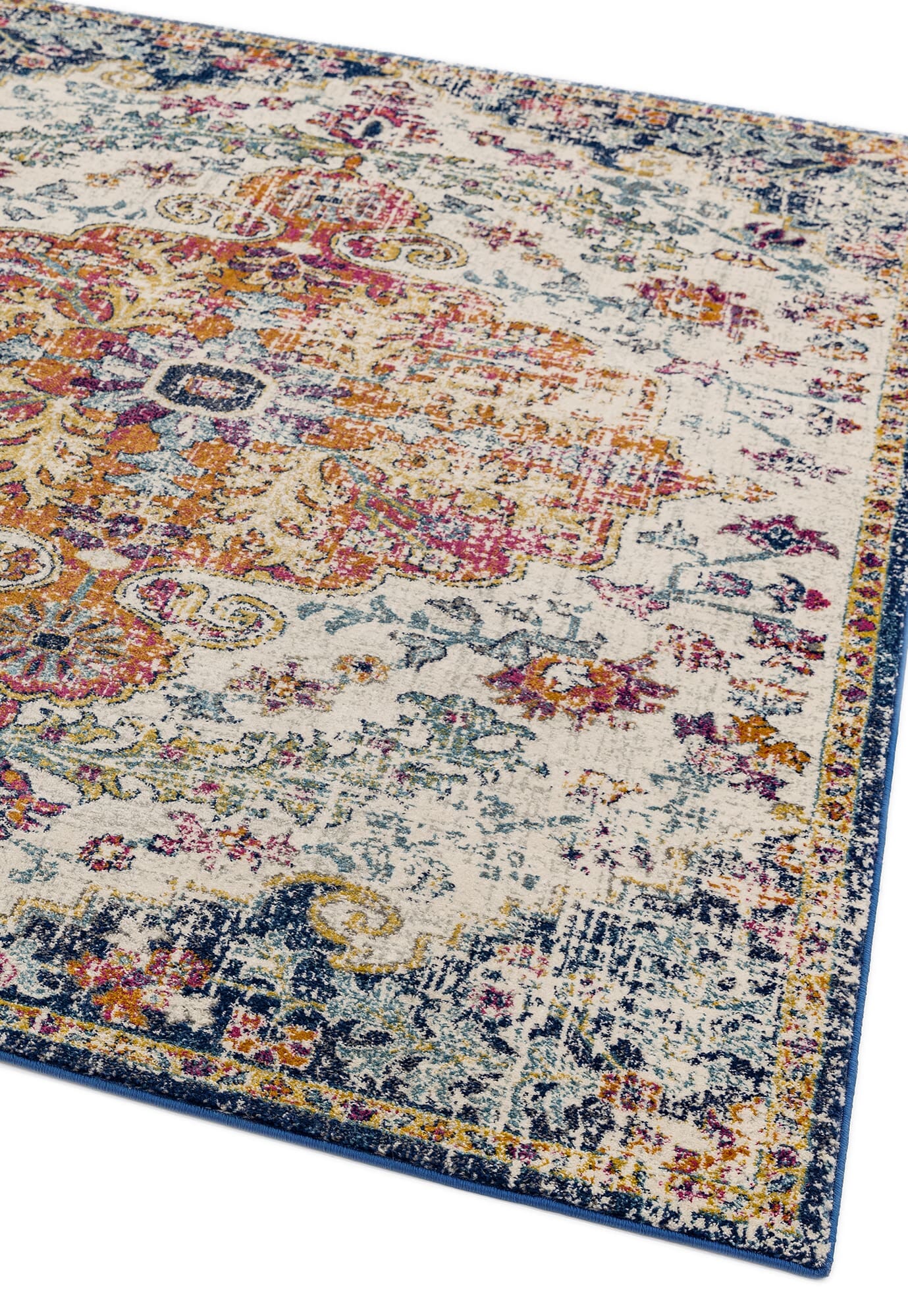 Product photograph of Asiatic Carpets Nova Machine Woven Rug Medallion Multi - 160 X 230cm from Olivia's.