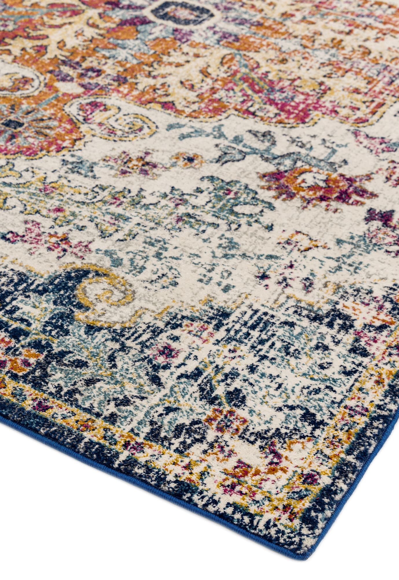 Product photograph of Asiatic Carpets Nova Machine Woven Rug Medallion Multi - 160 X 230cm from Olivia's.