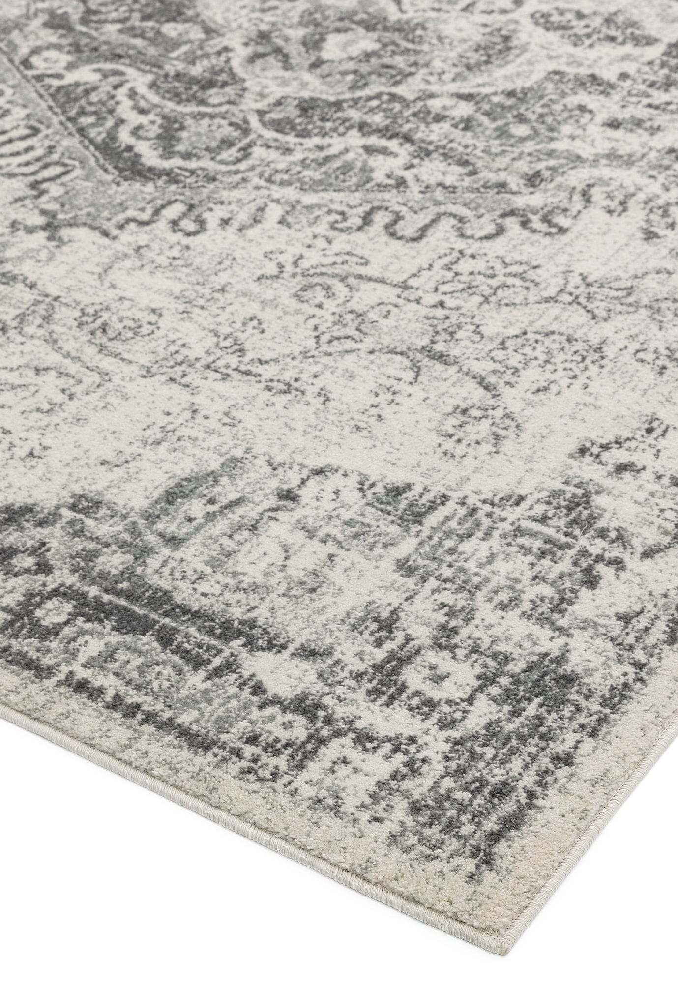 Product photograph of Asiatic Carpets Nova Machine Woven Rug Medallion Ivory - 160 X 230cm from Olivia's.