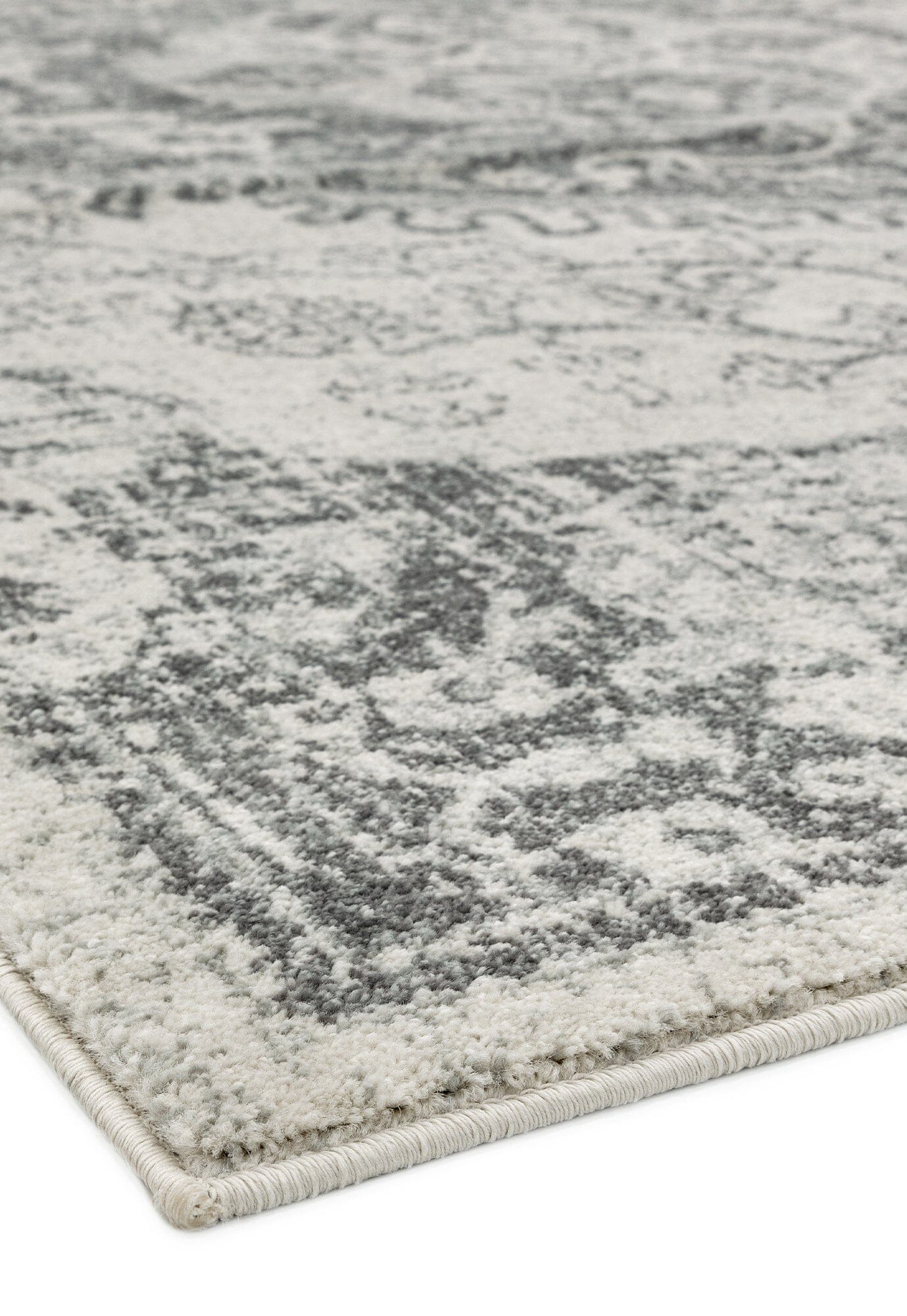 Product photograph of Asiatic Carpets Nova Machine Woven Rug Medallion Ivory - 120 X 170cm from Olivia's.