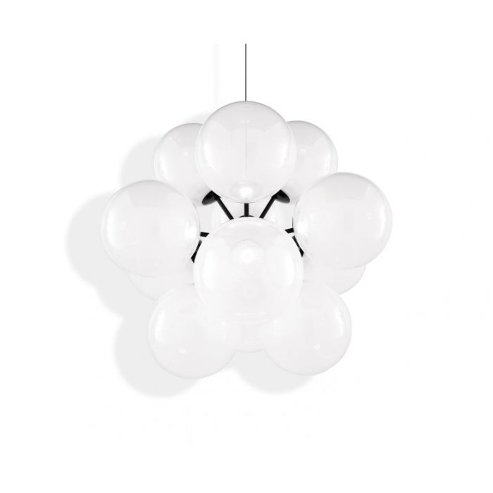 Product photograph of Tom Dixon Globe Burst Opalescent Burst Chandelier from Olivia's