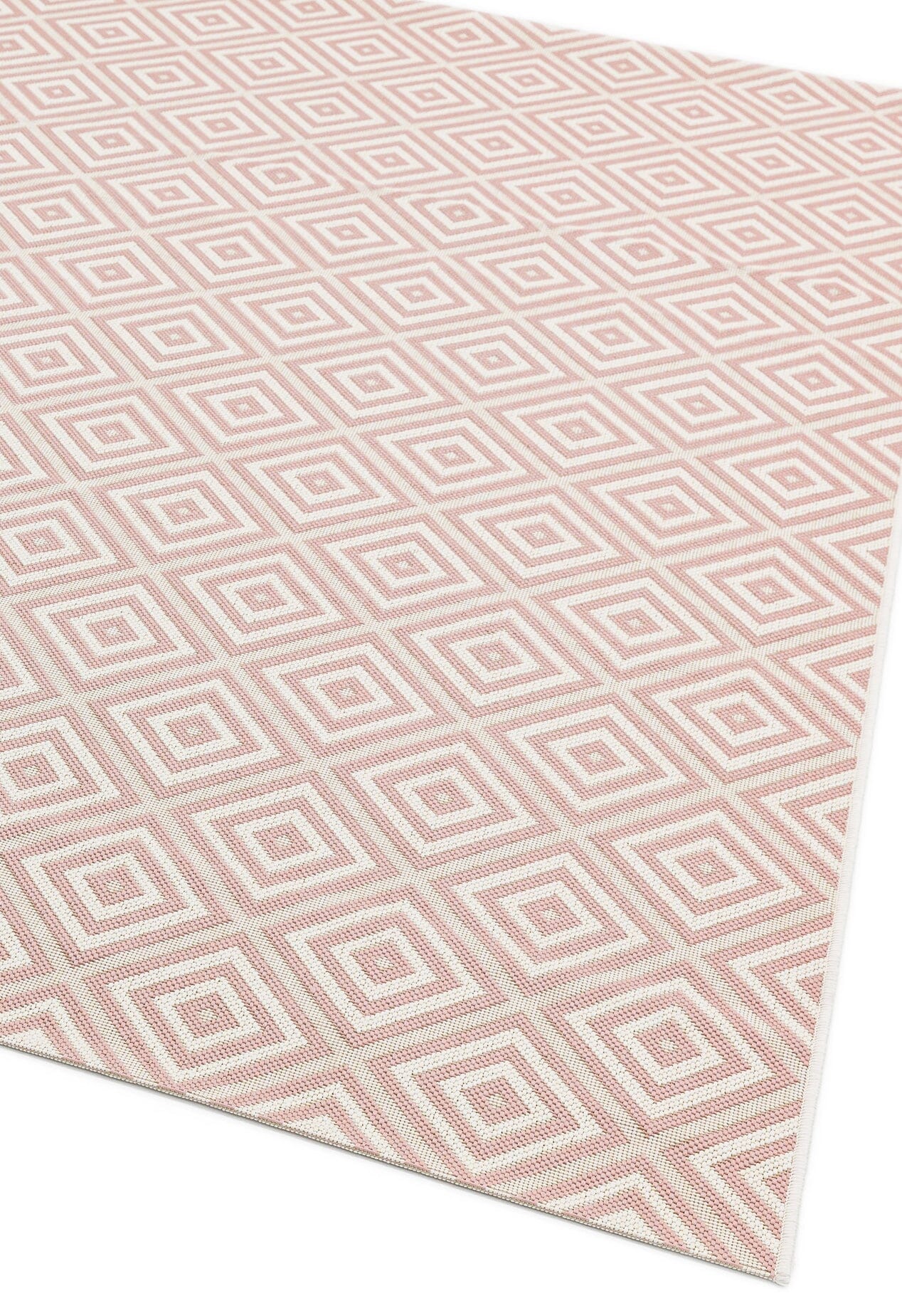Product photograph of Asiatic Carpets Patio Machine Woven Rug Pink Jewel - 160 X 230cm from Olivia's.