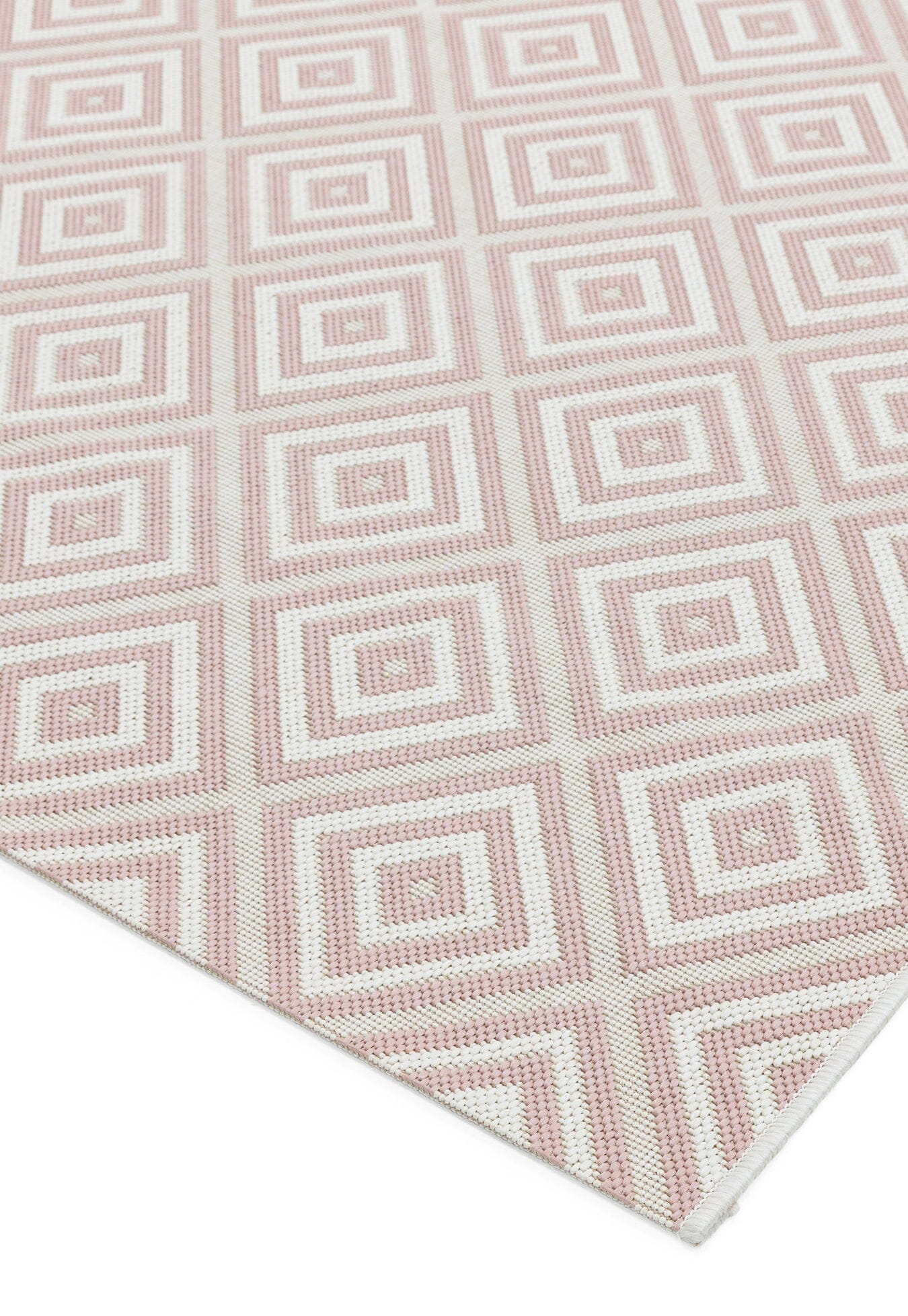 Product photograph of Asiatic Carpets Patio Machine Woven Rug Pink Jewel - 160 X 230cm from Olivia's.