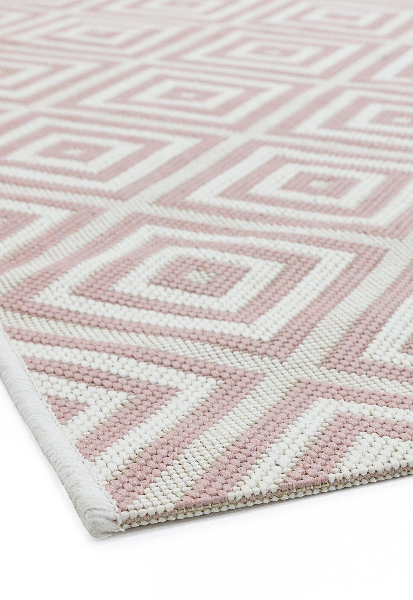 Product photograph of Asiatic Carpets Patio Machine Woven Rug Pink Jewel - 160 X 230cm from Olivia's.