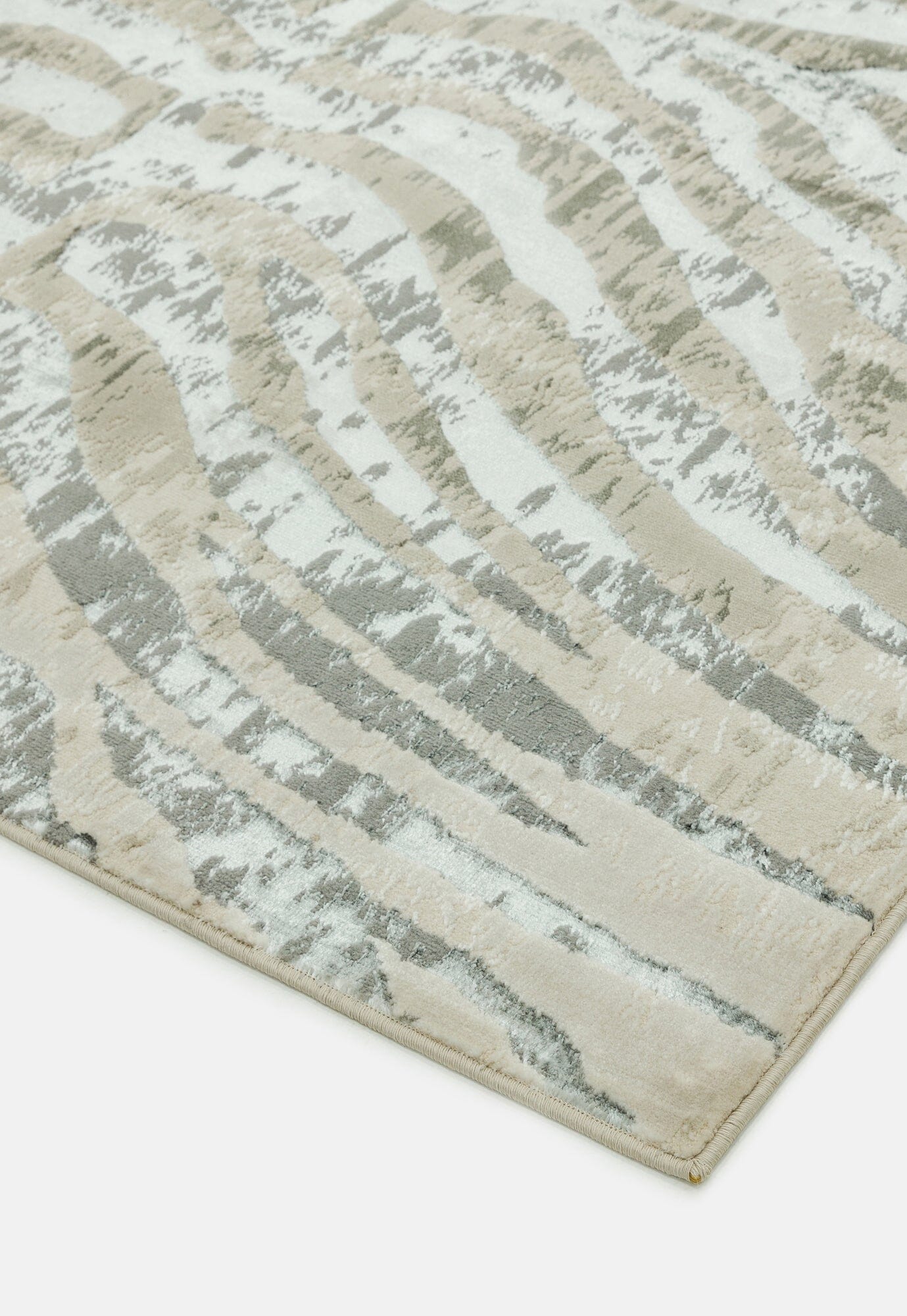 Product photograph of Asiatic Carpets Quantum Machine Woven Rug Zebra - 160 X 230cm from Olivia's.