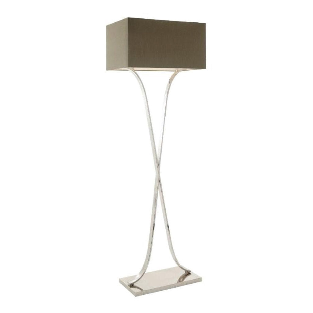 Rv Astley Byton Floor Lamp Nickel