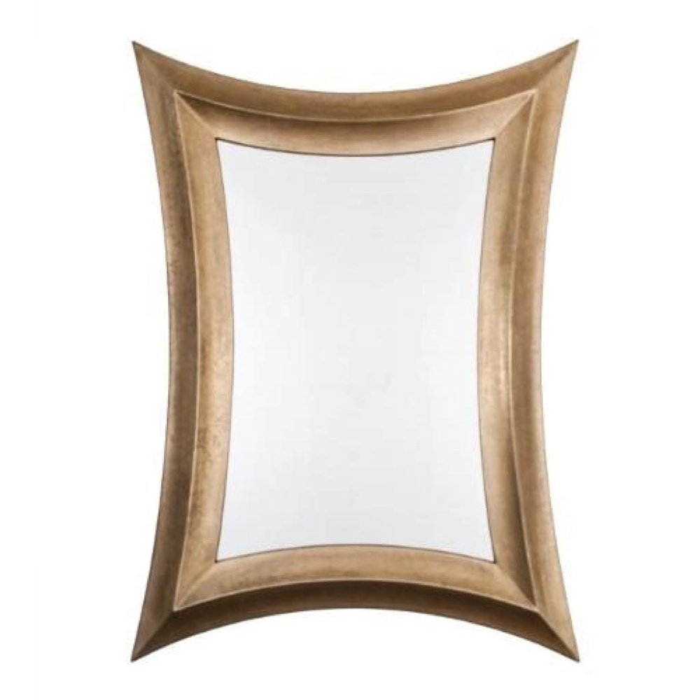 Rv Astley Coco Mirror Distressed Bronze Leaf Finish