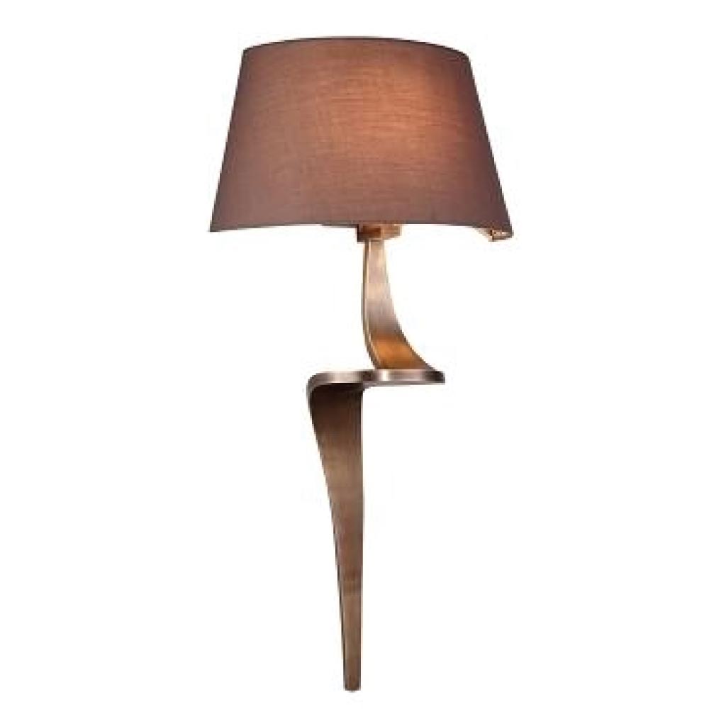 Product photograph of Rv Astley Enzo Wall Lamps Pair Of Antique Brass from Olivia's