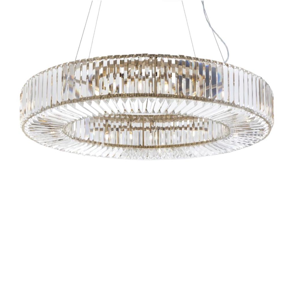 Product photograph of Rv Astley Fairlawns Large Oval Chandelier from Olivia's