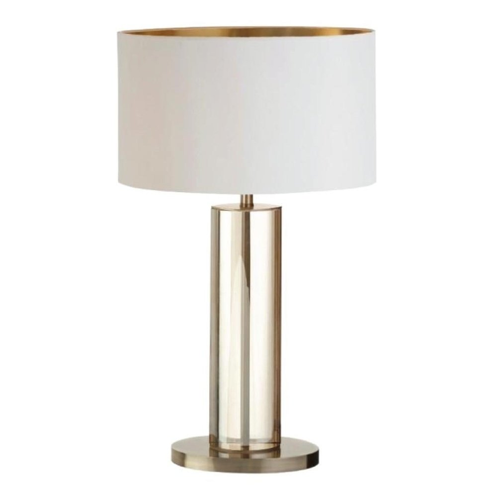 Rv Astley Lisle Tall Cognac And Antique Brass Finish Table Lamp Outlet