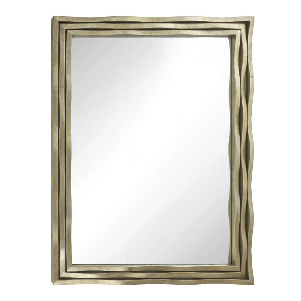 Product photograph of Rv Astley Simona Mirror Distressed Gold Leaf from Olivia's