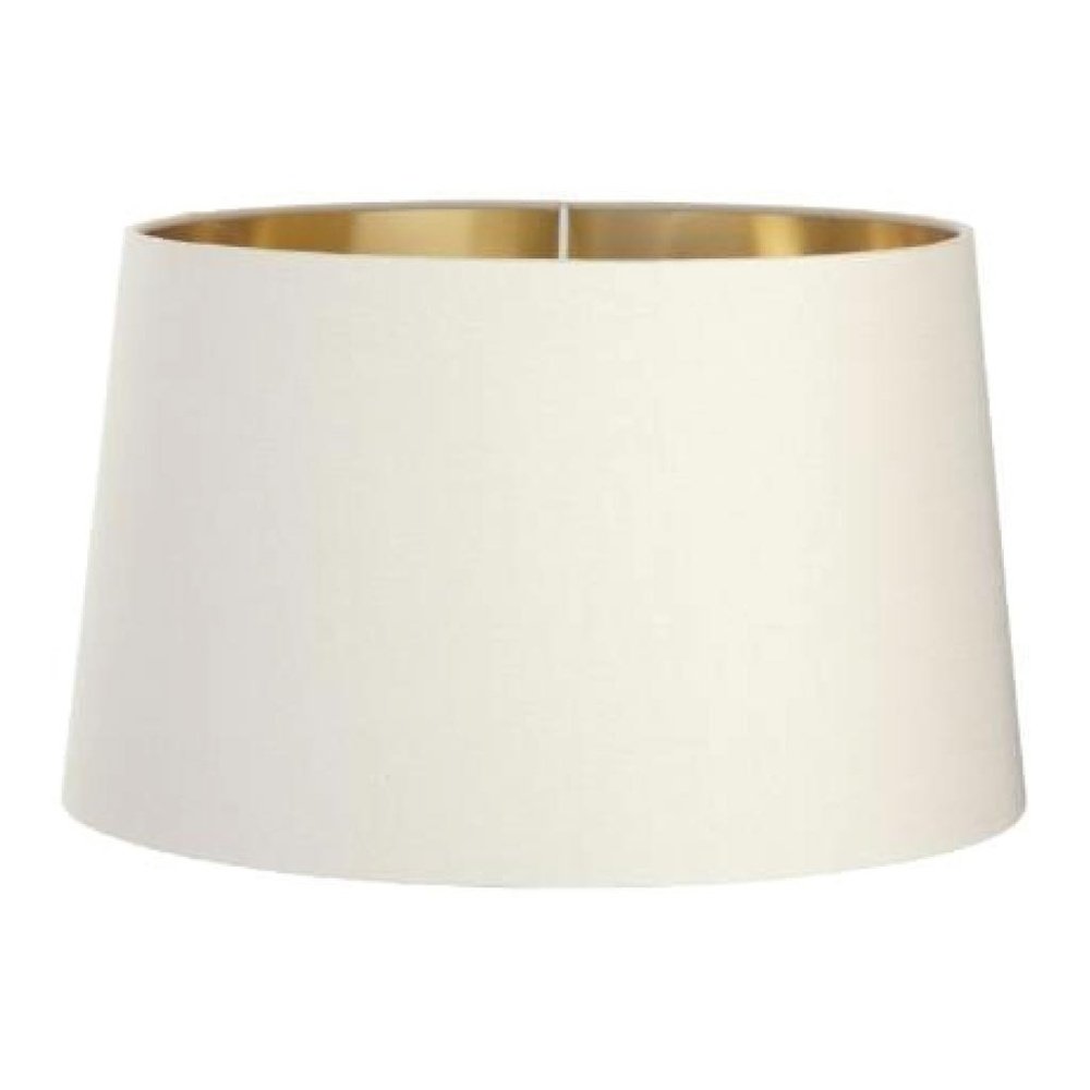 Product photograph of Rv Astley Soft Latte Shade With Gold Lining 48cm Outlet from Olivia's