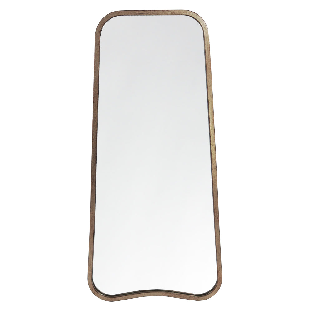 Gallery Direct Kurva Leaner Mirror Gold