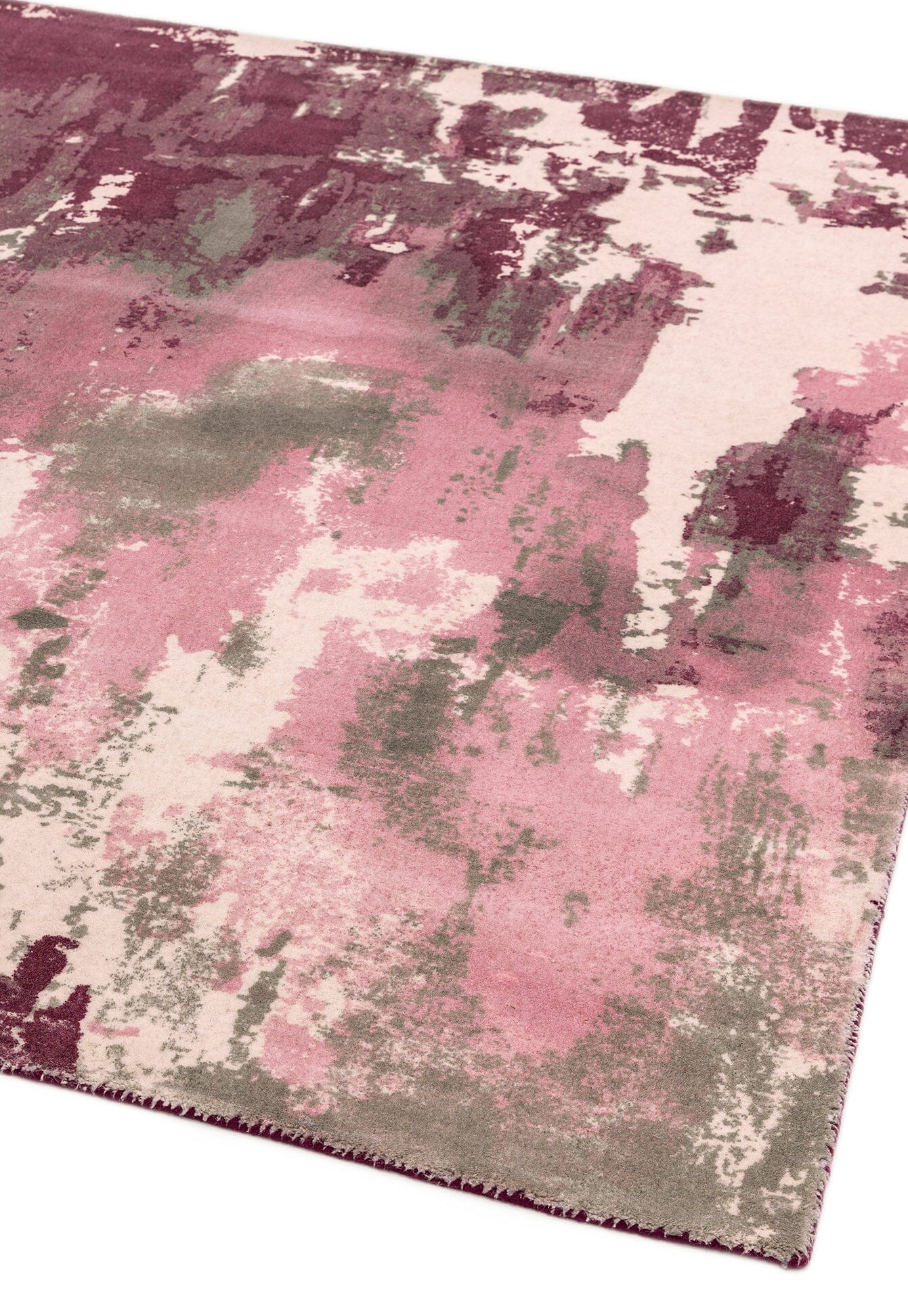 Product photograph of Asiatic Carpets Saturn Hand Woven Rug Pink - 200 X 290cm from Olivia's.