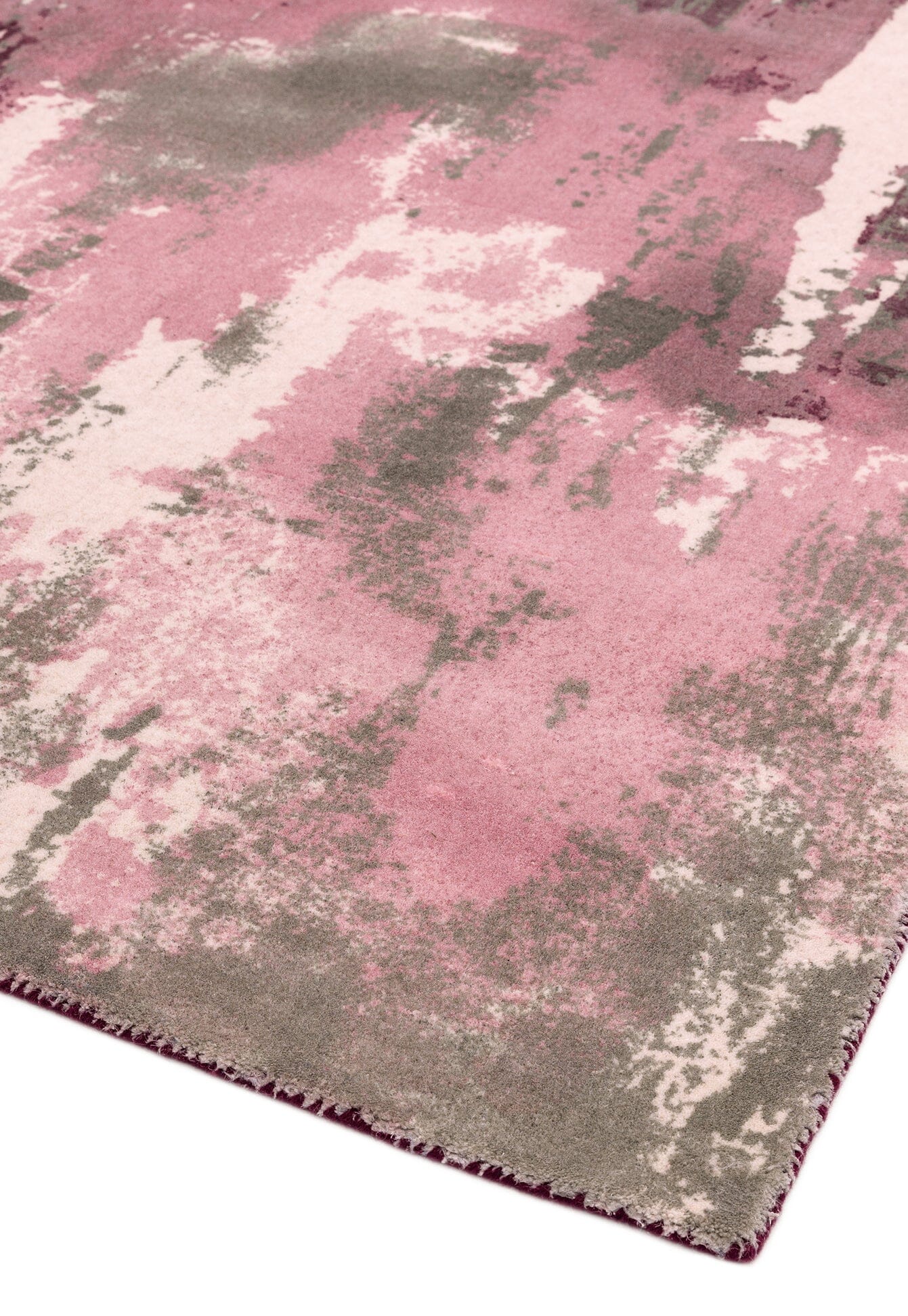 Product photograph of Asiatic Carpets Saturn Hand Woven Rug Pink - 200 X 290cm from Olivia's.