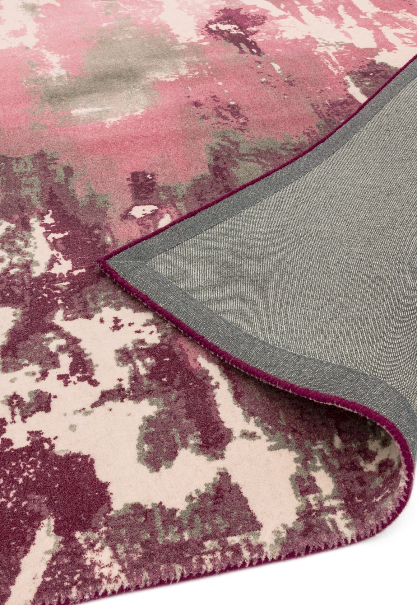 Product photograph of Asiatic Carpets Saturn Hand Woven Rug Pink - 200 X 290cm from Olivia's.