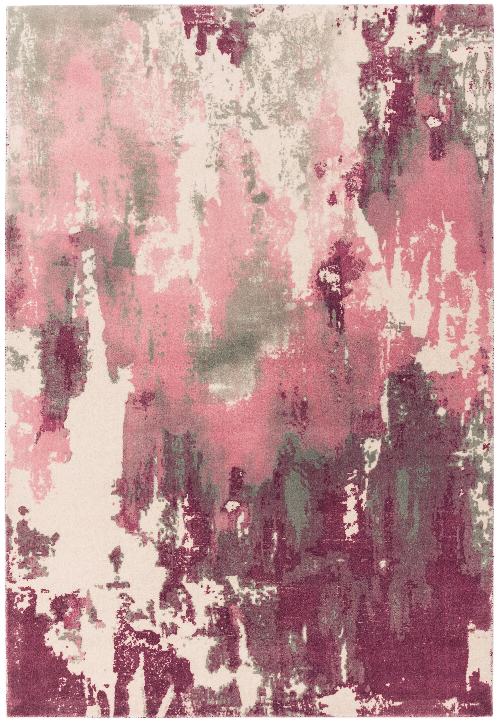 Product photograph of Asiatic Carpets Saturn Hand Woven Rug Pink - 200 X 290cm from Olivia's