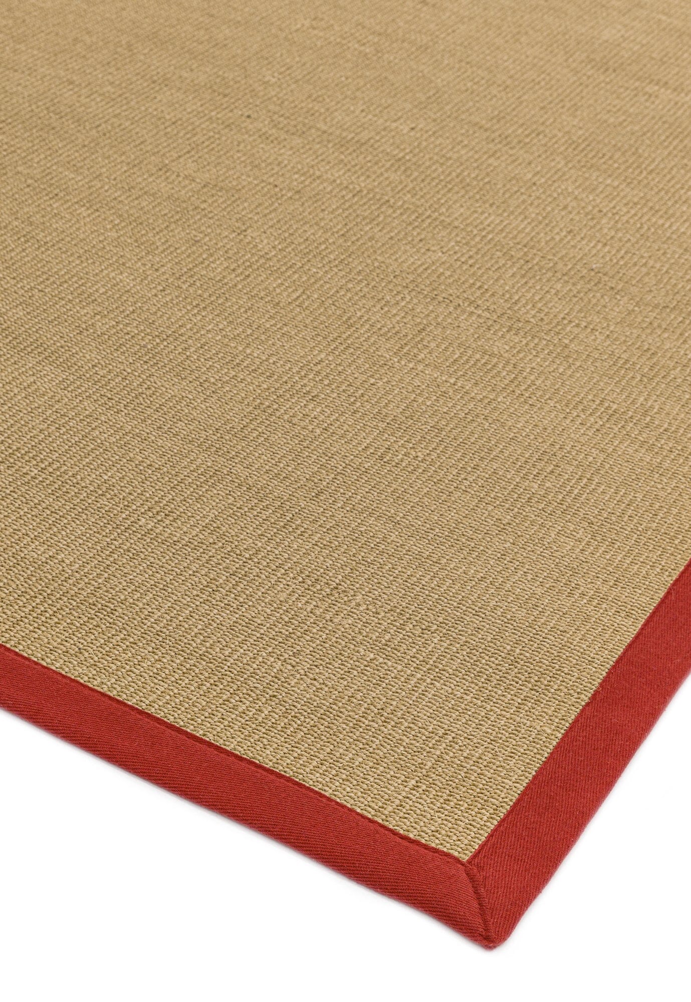 Product photograph of Asiatic Carpets Sisal Machine Woven Rug Linen Red - 120 X 180cm from Olivia's.