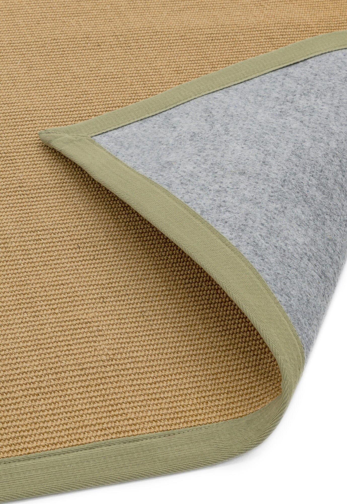 Product photograph of Asiatic Carpets Sisal Machine Woven Rug Linen Sage - 200 X 300cm from Olivia's.