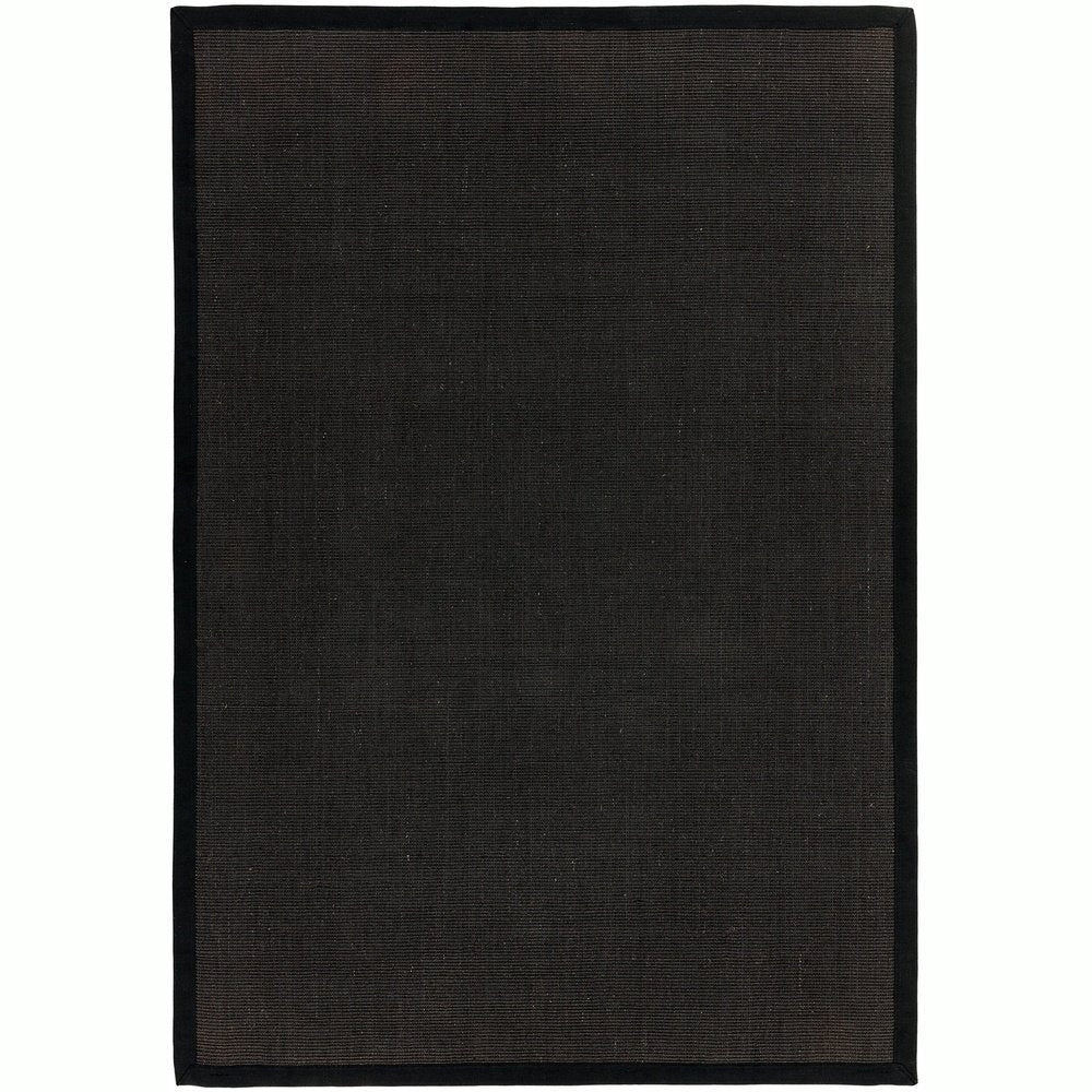 Product photograph of Asiatic Carpets Sisal Machine Woven Rug Black Black - 240 X 340cm from Olivia's