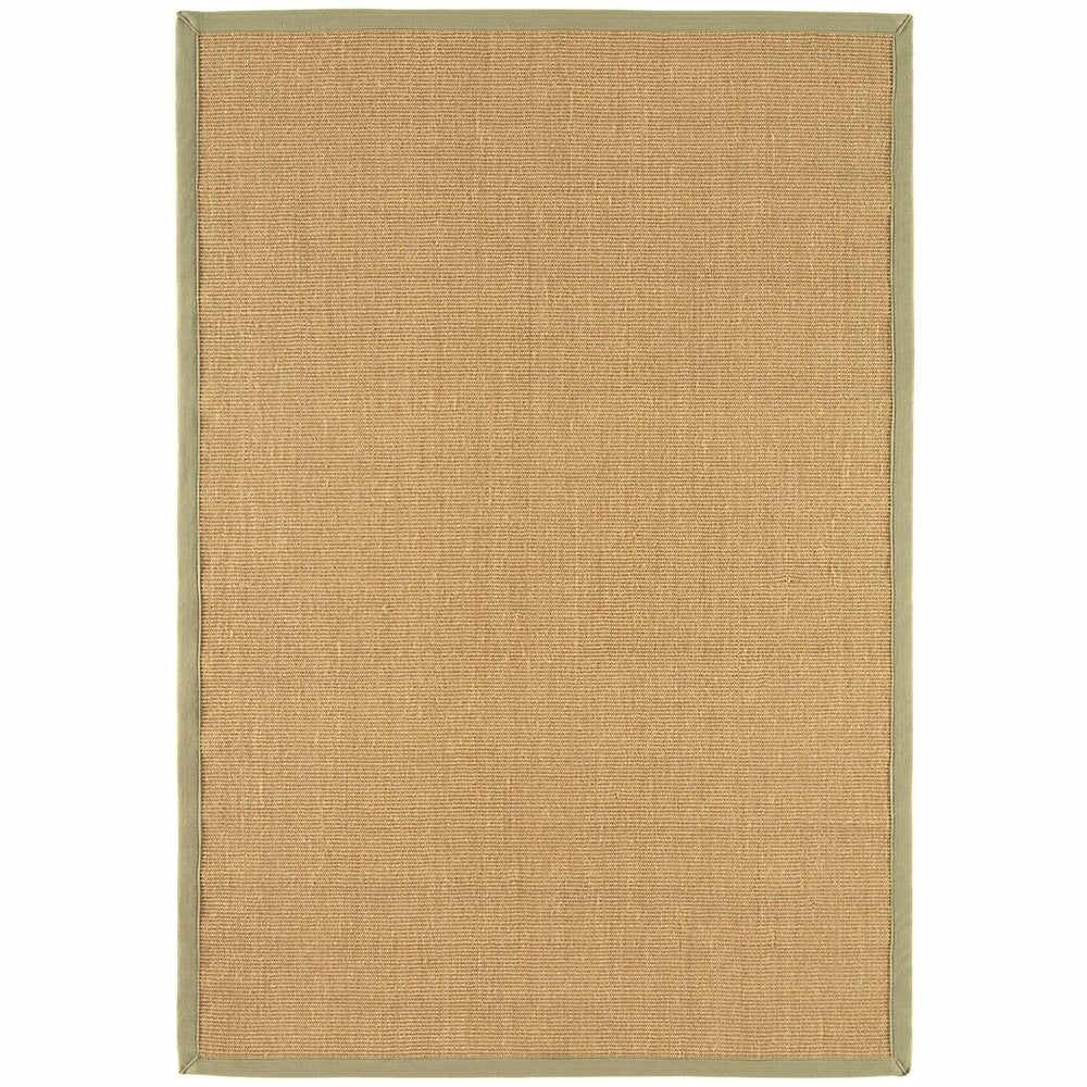 Asiatic Carpets Sisal Machine Woven Rug Linen/Sage - 200 x 300cm