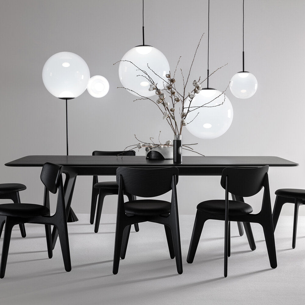 Product photograph of Tom Dixon Slab Chair Black from Olivia's.