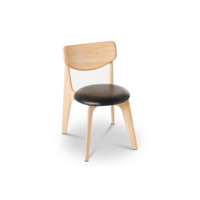 Product photograph of Tom Dixon Slab Chair Natural Upholstered Natural Upholstered from Olivia's