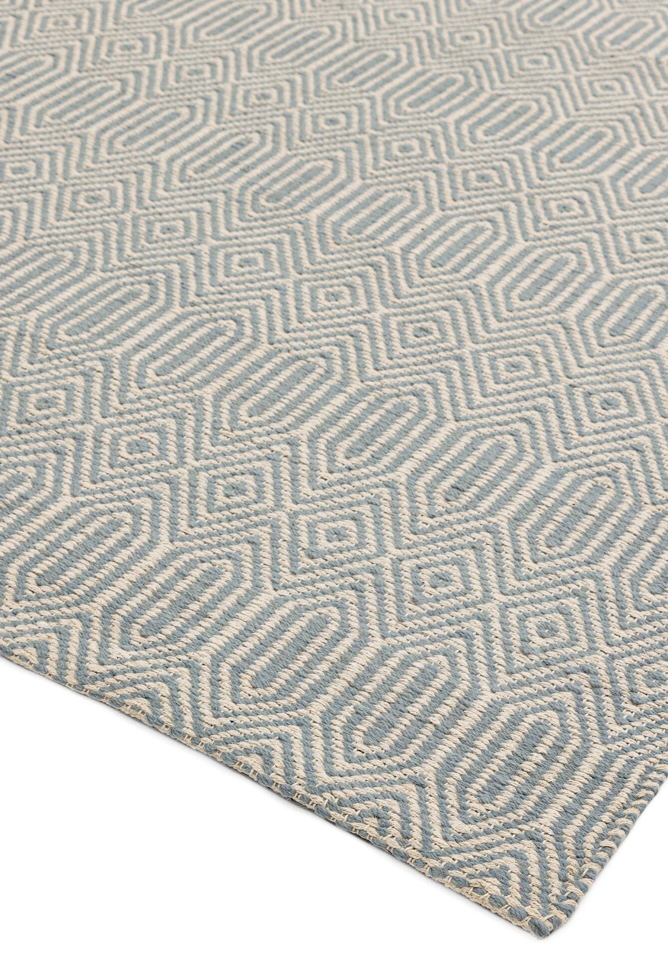 Product photograph of Asiatic Carpets Sloan Hand Woven Rug Duck Egg - 200 X 300cm from Olivia's.