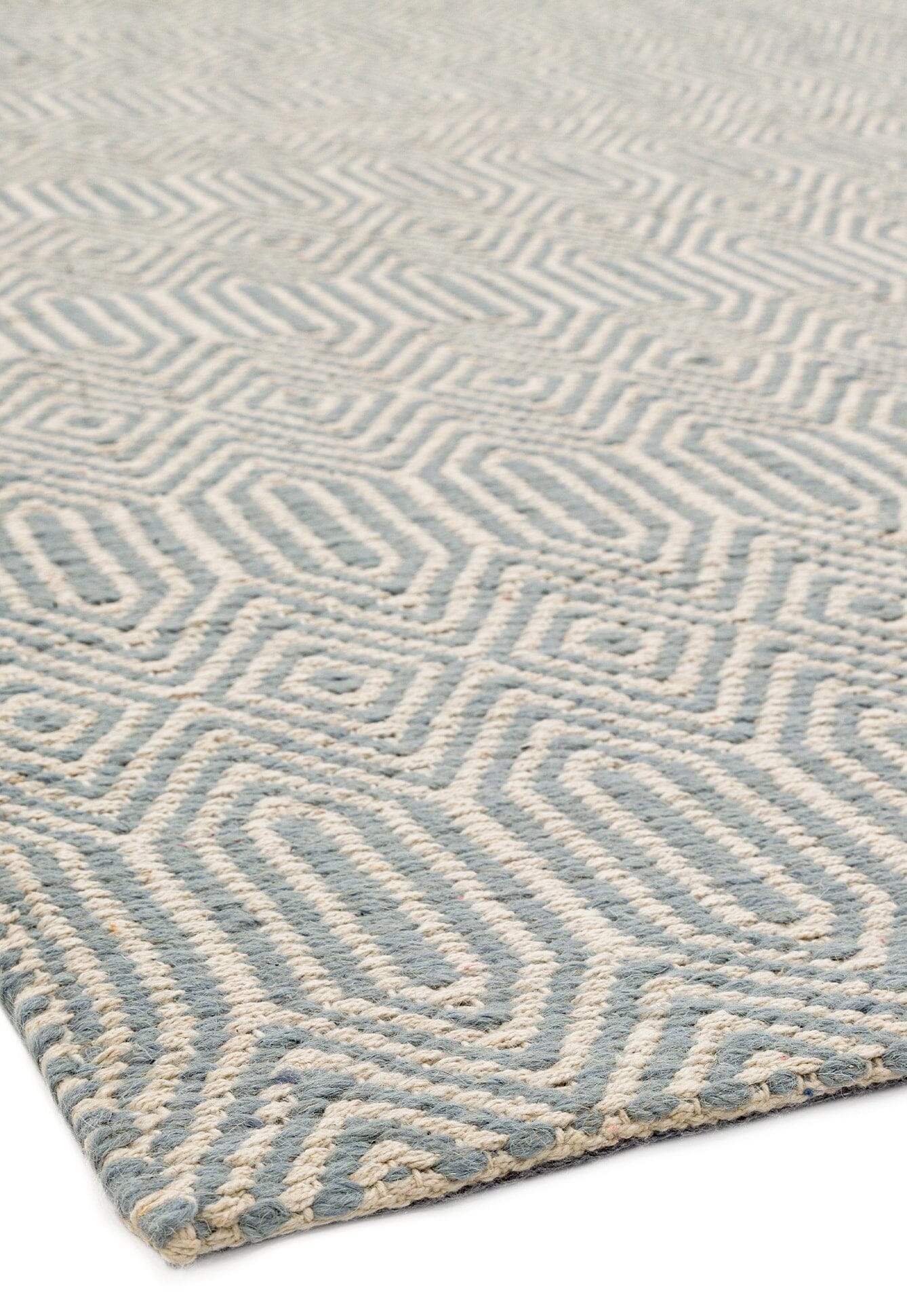 Product photograph of Asiatic Carpets Sloan Hand Woven Rug Duck Egg - 160 X 230cm from Olivia's.
