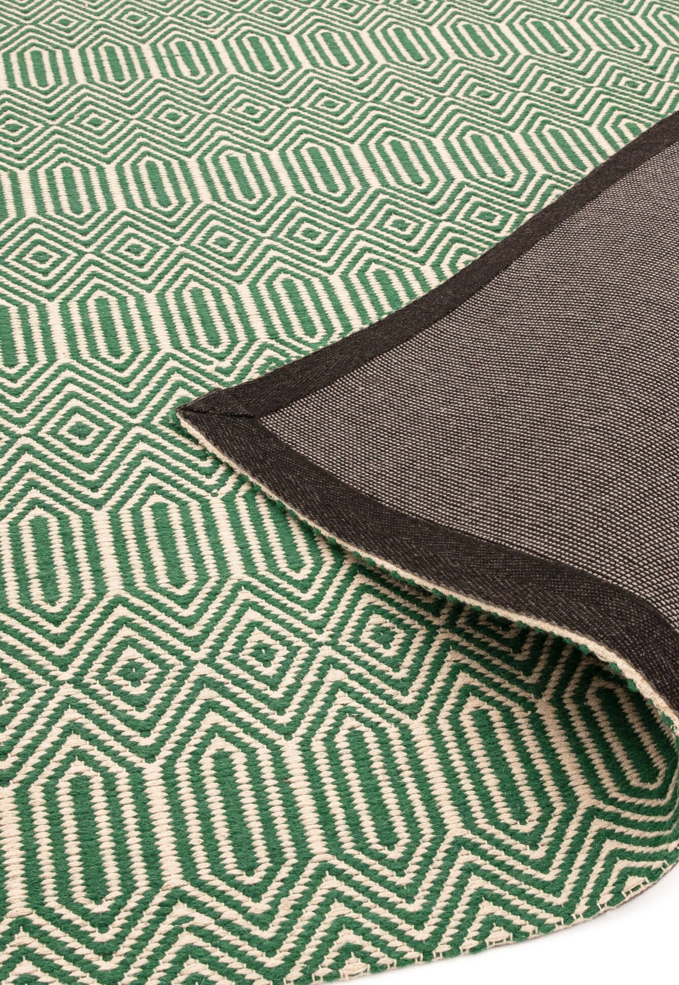 Product photograph of Asiatic Carpets Sloan Hand Woven Runner Green - 66 X 200cm from Olivia's.