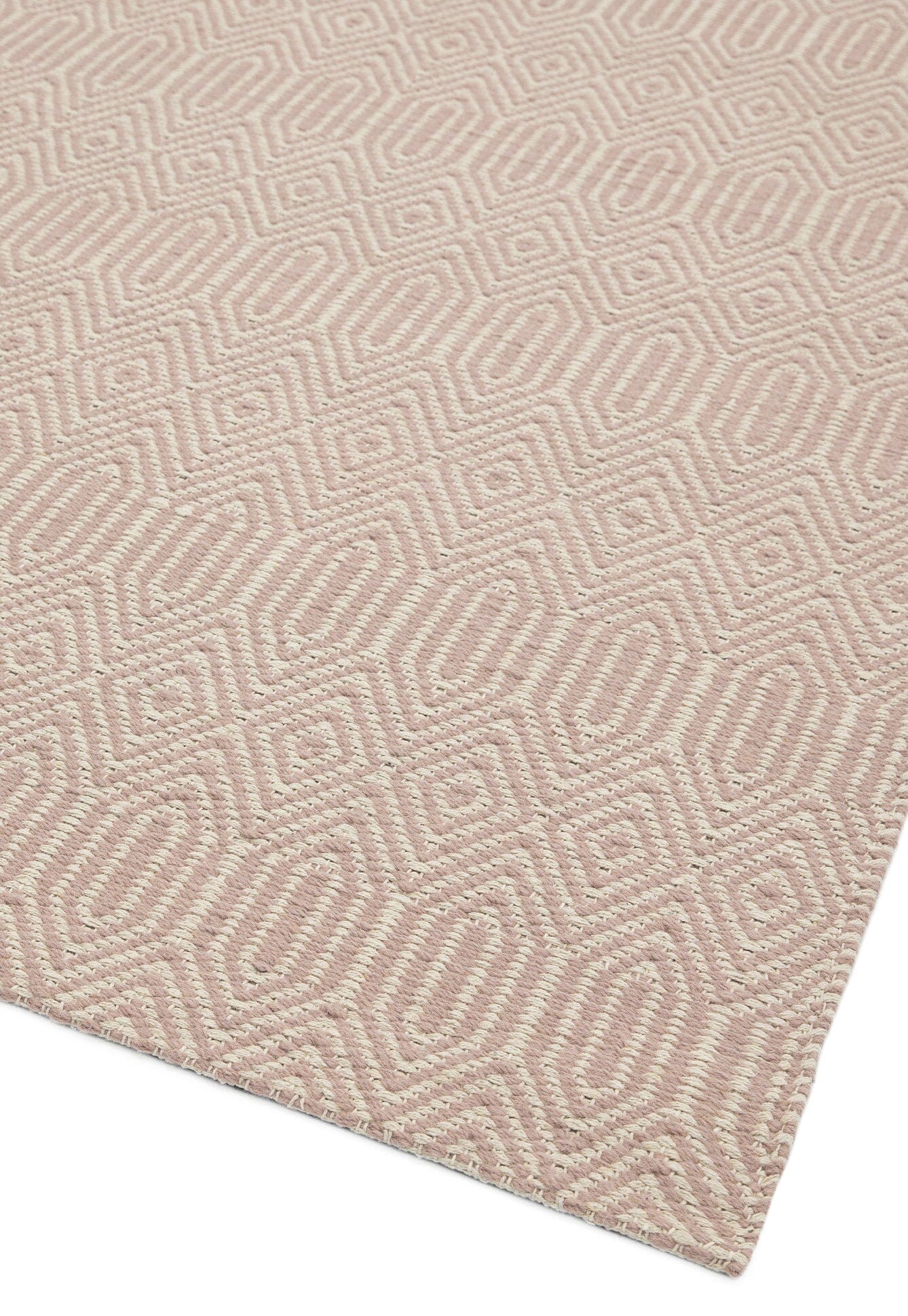 Product photograph of Asiatic Carpets Sloan Hand Woven Rug Pink - 160 X 230cm from Olivia's.