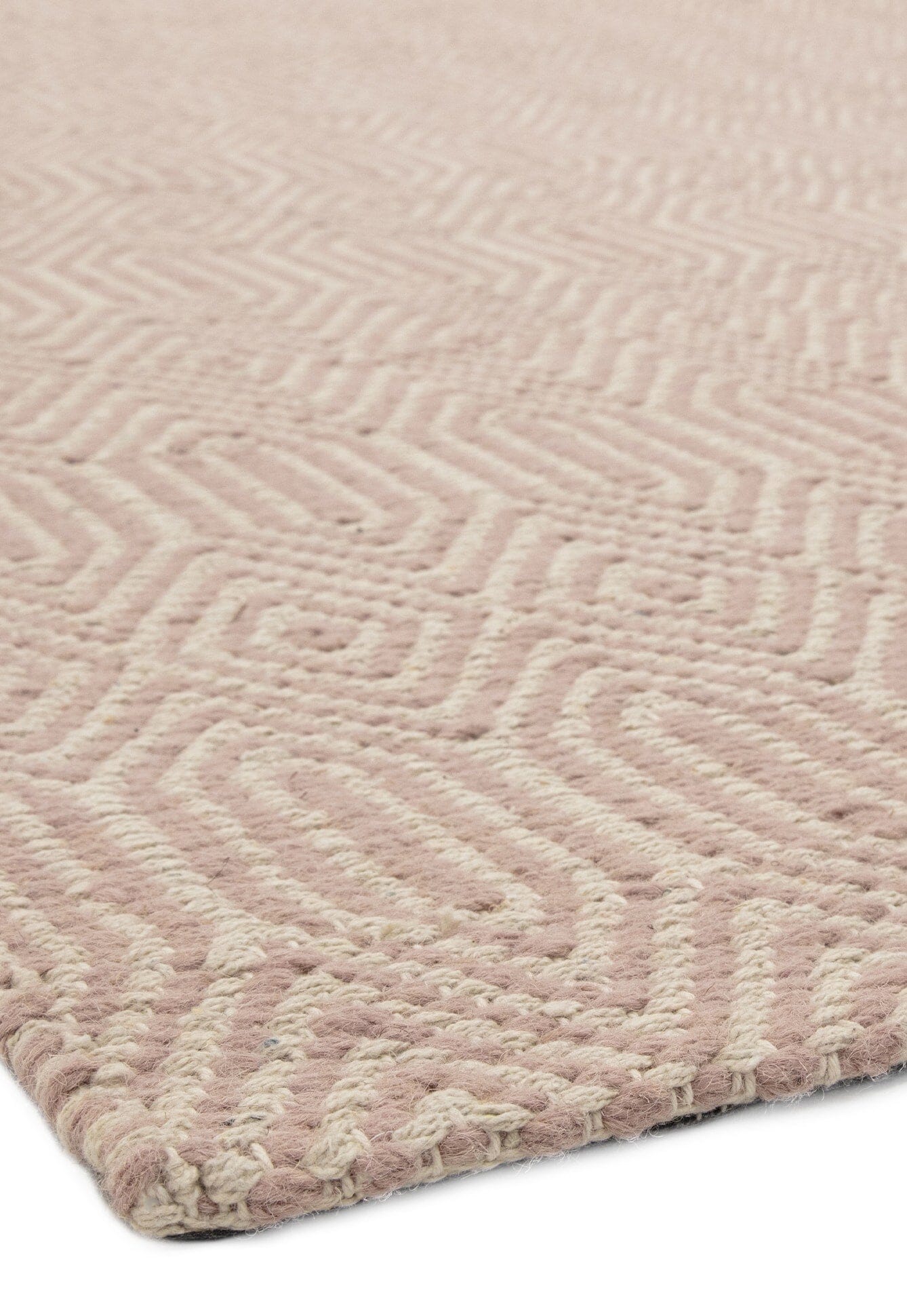 Product photograph of Asiatic Carpets Sloan Hand Woven Rug Pink - 160 X 230cm from Olivia's.