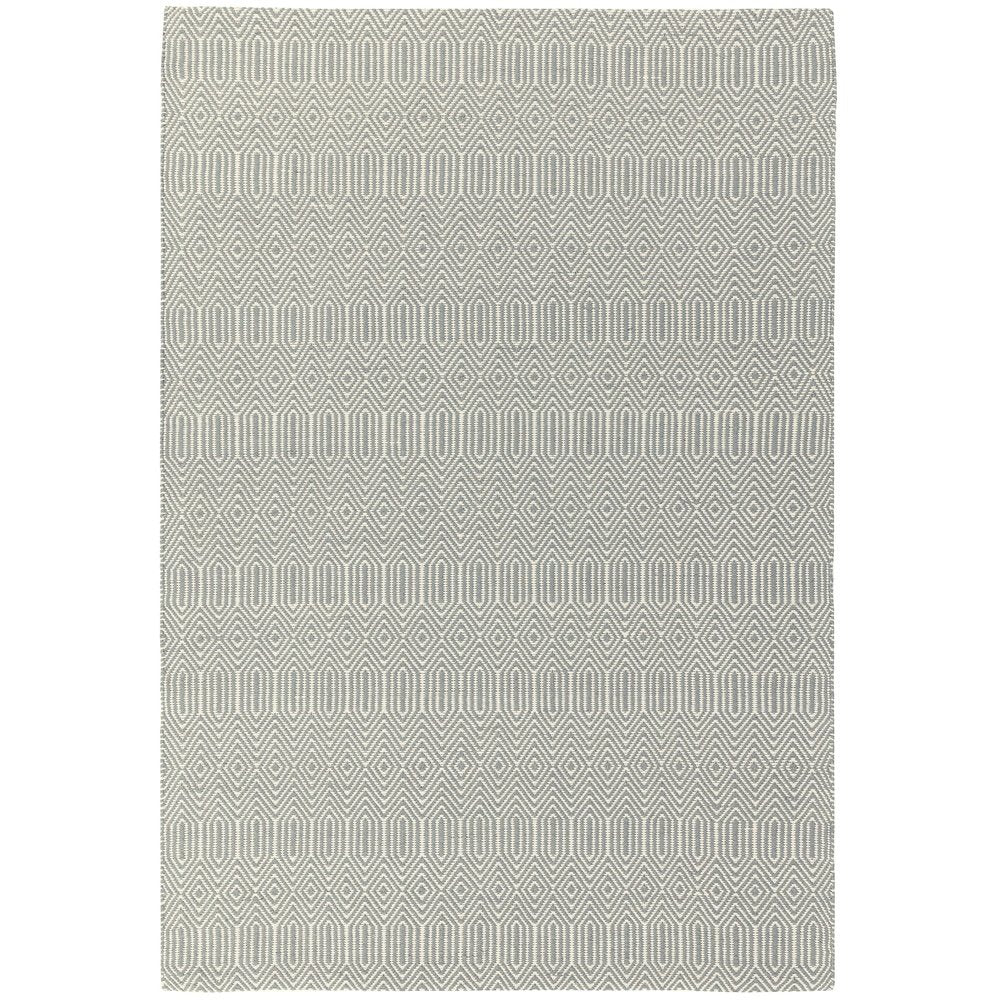 Product photograph of Asiatic Carpets Sloan Hand Woven Rug Silver - 100 X 150cm from Olivia's