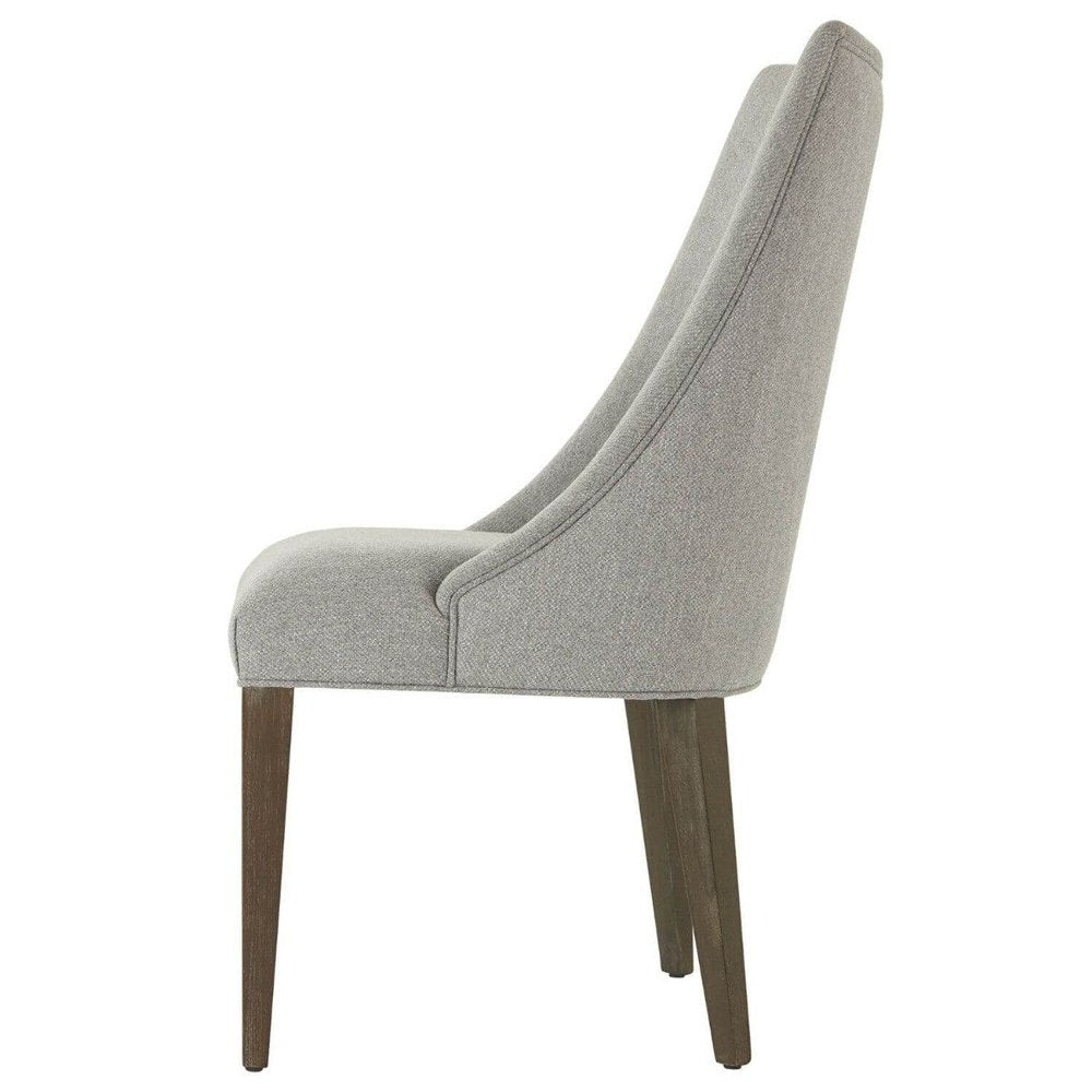 Product photograph of Ta Studio Adele Dining Chair In Kendal Mercury from Olivia's.