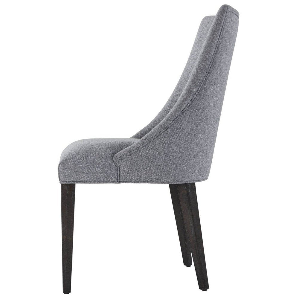 Product photograph of Ta Studio Ezra Grey Dining Chair In Kendal Mercury from Olivia's.