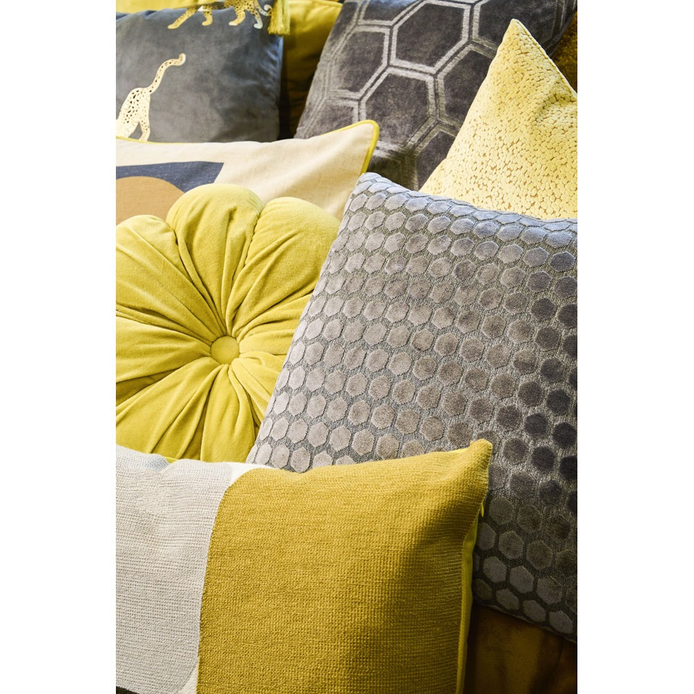 Product photograph of Malini Jorvik Cushion Cream Large from Olivia's.