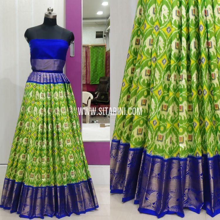 pattu lehengas