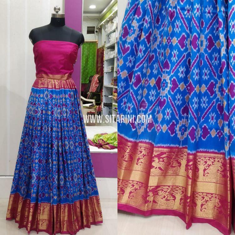 pattu lehengas