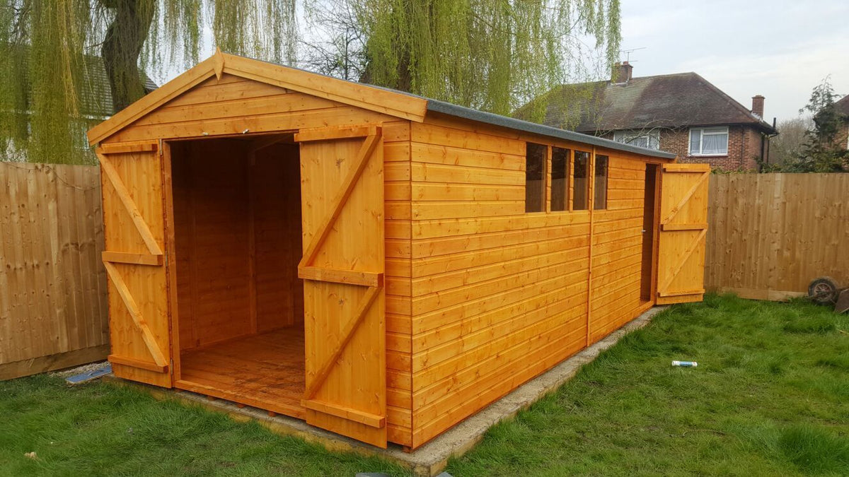 16x10 Apex Shed – A T Sheds and Fencing
