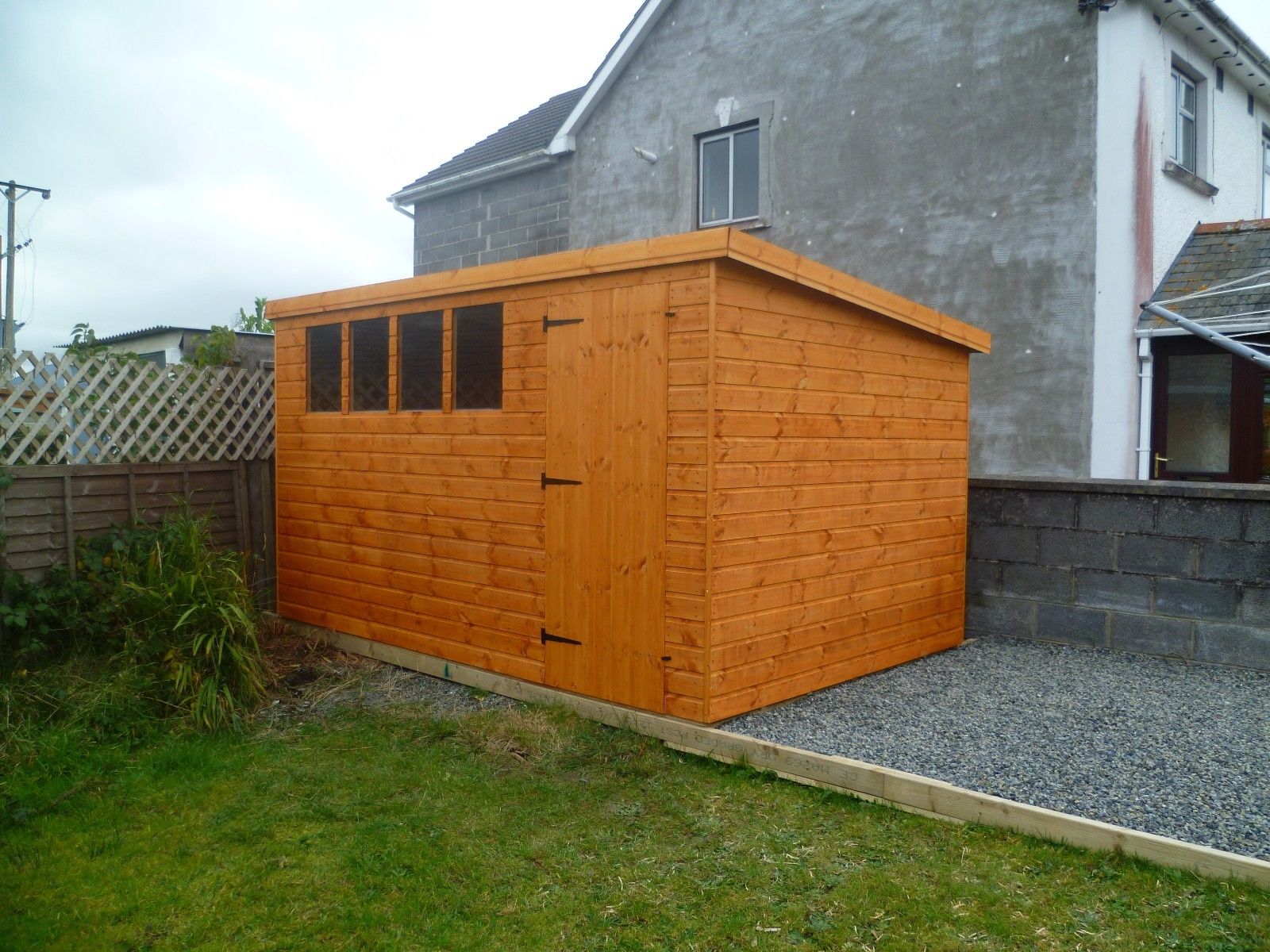 12x8 Pent Shed – A T Sheds and Fencing