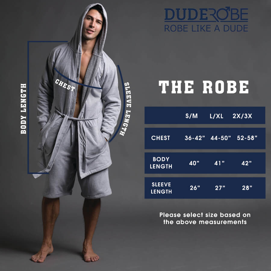 DudeRobe - The Men's Robe Has Finally Evolved