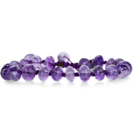 Joseph Brooks Tibetan Bodhi Seed Bead Bracelet with Kunzite Bead