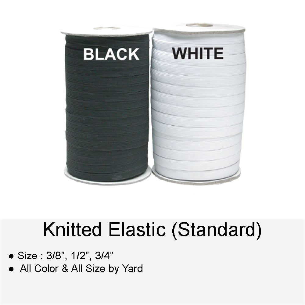Knitted Elastic Standard Sil Thread Inc